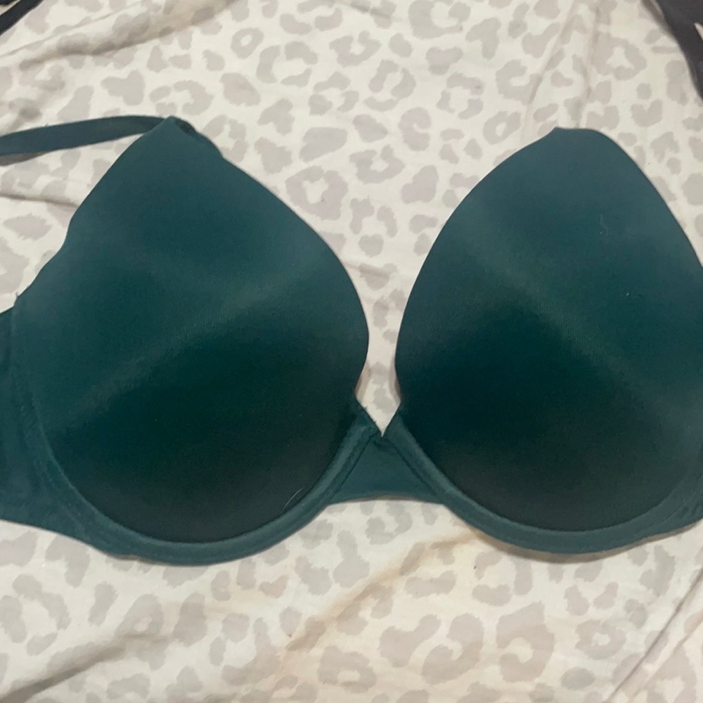 Winter green vs push up bra